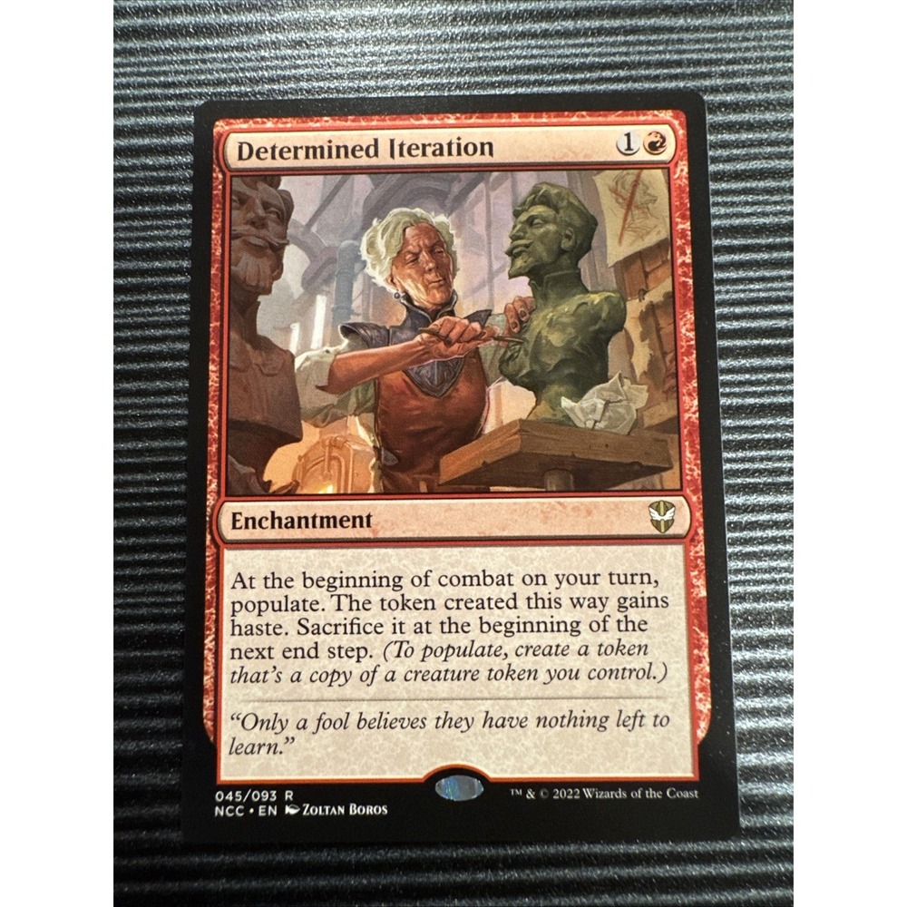 MTG Determined Iteration NM Rare Streets of New Capenna Commander Card 045/093